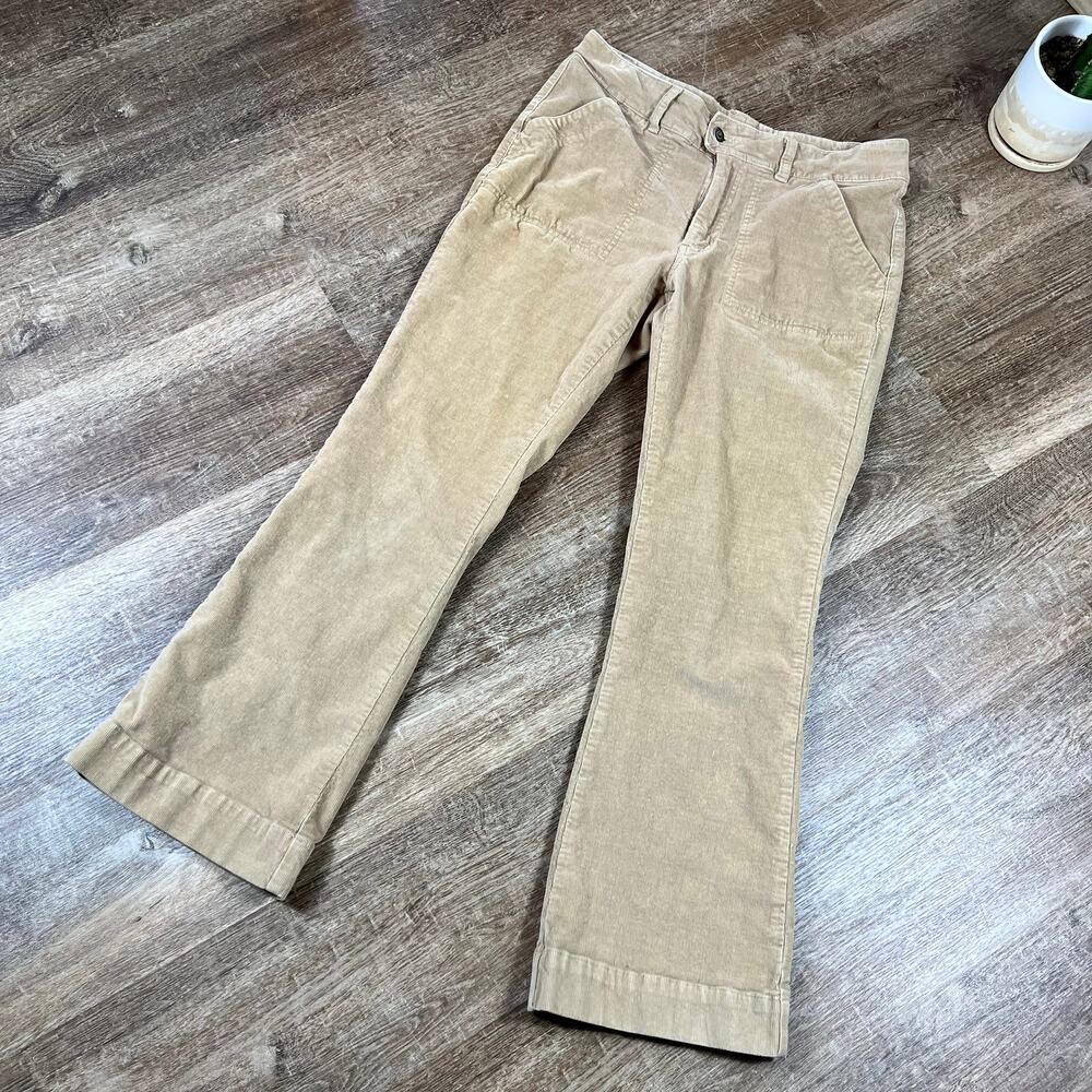 Y2K Carhartt Tan Corduroy Pants Original Fit Flare - Picture 2 of 7
